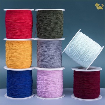 0.3mm高彈力線超細松緊繩帶彈性的縫紉橡筋皮筋抽皺縫紉機打底線