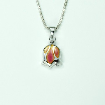 鬱金香項鍊(小)-碧璽