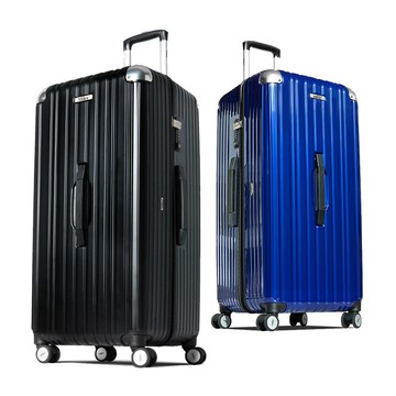 【Miles】32吋大容量PC耐撞運動行李箱/胖胖箱(拉鍊款/TSA海關鎖)