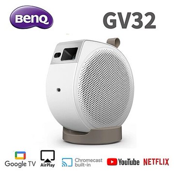 BenQ FHD GoogleTV智慧微型投影機 GV32【智慧家庭】