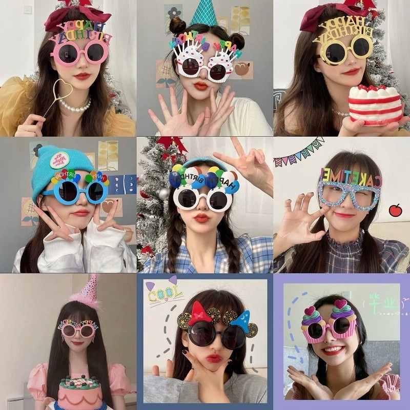 誕生日パーティー 写真撮影 サングラス ネットセレブリティ Ins姉妹 パーティー 道具 メガネを飾る 創意的な面白い写真 メガネ パーティー 凹凸 サングラス 通販 Lineポイント最大5 0 Get Lineショッピング
