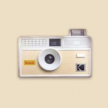 【Kodak 柯達】新型多功能底片相機 i60 杏奶色