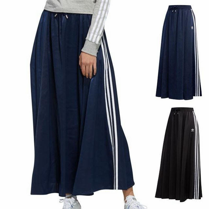 【adidas】ロング サテン スカート【アディダス】 アディダスオリジナルス adidas Originals レディース ロング