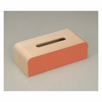 客室用品 ウッディティッシュBOXオレンジ [28.5 x 13.5 x 9cm] 木製品 (7-905-18) 料亭 旅館 和食器 飲食店 業務用