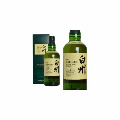 白州　12年　700ml 4本セット　箱あり。