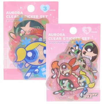 小禮堂 飛天小女警 造型貼紙組 3入組 (大集合)