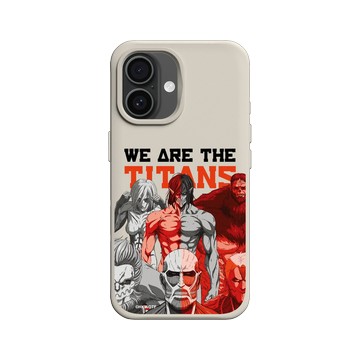 iPhone 16 SolidX 貝殼灰 - 進擊的巨人 Attack On Titan -S4 - We are the Titans