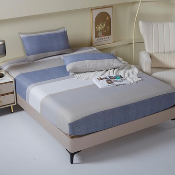 FOCA 吸濕排汗天絲床包枕套組  樂享時光  單人  床包 + 枕套