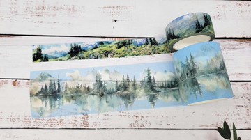 Serenity Fair Mountain Woodland washi Sticker Tapes
