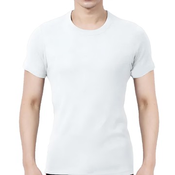 Hang Ten 彈力透氣短袖  L  白色