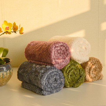 寵物毯 寵物毛毯四季通用保暖菠蘿格貓咪墊子貓被子加厚狗狗床墊貓窩睡墊【摩可美家】