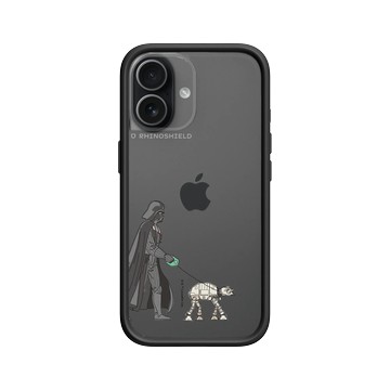 iPhone 17 Mod NX -邊框背蓋組合 (相機按鈕) 黑 - 迪士尼-星際大戰 Star Wars - 黑武士-散步-幽默系列