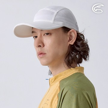 ADISI 涼感單向導濕球帽(可折眉) AH24003 白色 (F)｜涼感 吸濕排汗 UPF30+ 遮陽 防曬 抗紫外線