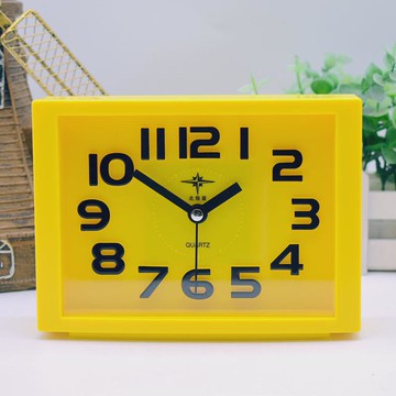 無印MUJ日本時尚靜音桌擺墻掛可愛簡約懶人學生老人大字鬧鐘包郵