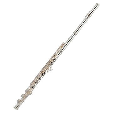 GERMAN FAGOTT 長笛 德國製 + 硬質樂器盒  1套  FL-301  銀色