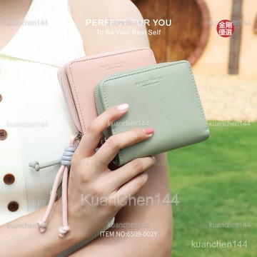 皮夾女 零錢包 卡包 女皮夾 卡包女 多卡位 大容量 新款女士錢包女款韓係收納包多功能錢包卡包一體PU多卡位錢夾