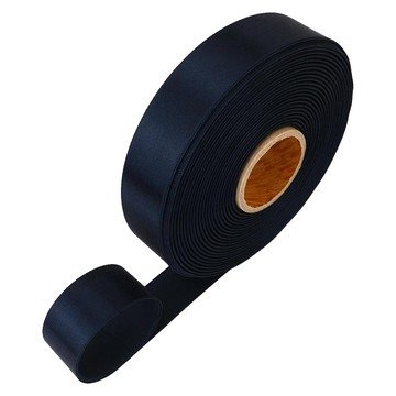 25mm 禮物包裝緞帶  海軍藍  1捲  45m