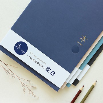 本系列 / 16K 空白定頁筆記 (4色)