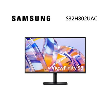 (預購8月底)SAMSUNG 三星 S32H802UAC 32吋 ViewFinity S8 S80UH 4K UHD 高解析度平面顯示器