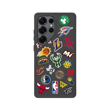 Galaxy S25 Ultra SolidSuit 黑 - NBA - Mix Logos