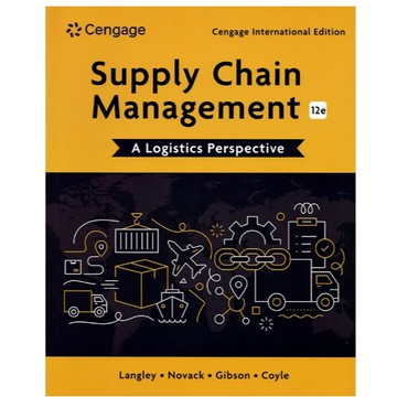 華泰-建宏 Supply Chain Management: A Logistics Perspective (CIE)(12版) 9798214050287 <建宏書局>