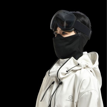 滑雪面罩護臉女騎行登山保暖臉罩護頸防風圍脖脖套戶外保暖面罩【Snowbelle優選】
