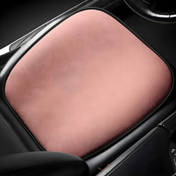 小麥購物 汽車保暖加熱坐墊 L2951  暖暖粉  1個