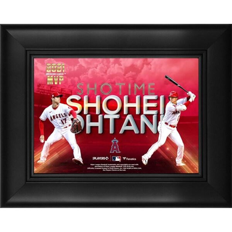 MLB 大谷翔平 エンゼルス Fanatics Authentic 2021 AL MVP受賞記念 最