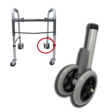 【感恩使者】助行器用腳輪C款 -ZHCN1795-C (後輪使用  煞車輪)