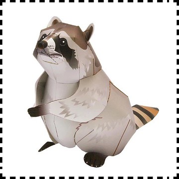 【🌸免運｜當日出貨✈️隔日到🌸】紙紮寵物 浣熊（化給親人與寵物皆可用）寵物金紙 紙紮屋 元寶 庫錢 蓮花 紙紮動物