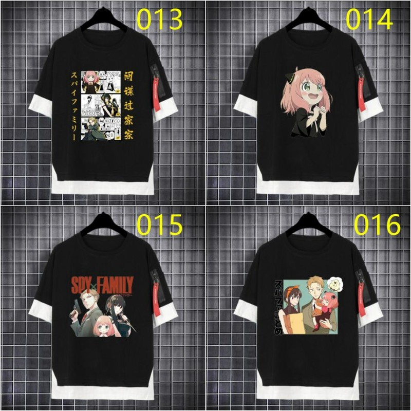 スパイファミリー風 Tシャツ 子供用 大人SPY×FAMILY 半袖 ロイド