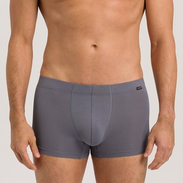 【HANRO】Cotton Essentials貼身四角男內褲S-XL(藍瑪瑙)
