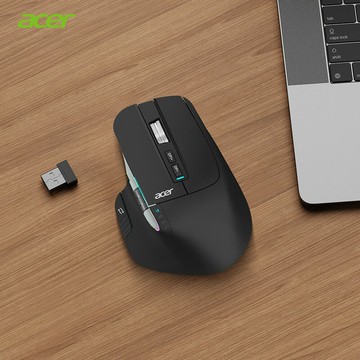 雙滾輪人體工學滑鼠垂直滑鼠立體滑鼠手握輕音辦公