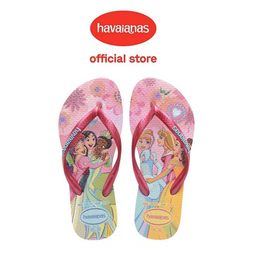 Havaianas哈瓦仕 拖鞋 童鞋 迪士尼 公主 桃 Kids Slim Princess 4123328-9321K