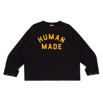 AirRoom 2026SS HUMAN MADE ADJUSTABLE SWEATSHIRT 袖口調節 內刷毛 長T