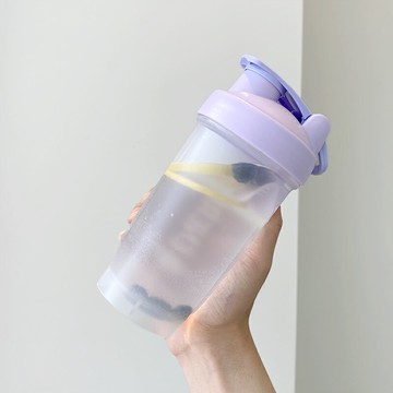 樂扣樂扣運動便攜健身杯子搖搖杯創意大容量水杯女夏季可愛塑料杯