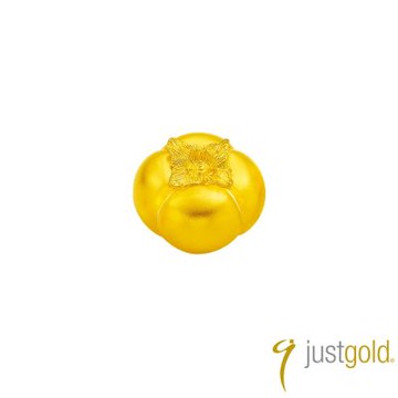 【Just Gold 鎮金店】好柿連連 10g 黃金擺件