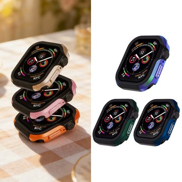 【山水之寶】KZDOO Apple Watch 4/5/6/SE1/SE2/SE3 40mm保護殼 航空鋁合金雙料防摔殼