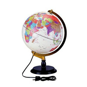 【文具通】古典色夜光地球儀10吋39cm W3010020【APP滿額下單10%點數(單一帳號最高1500點)】8/31止