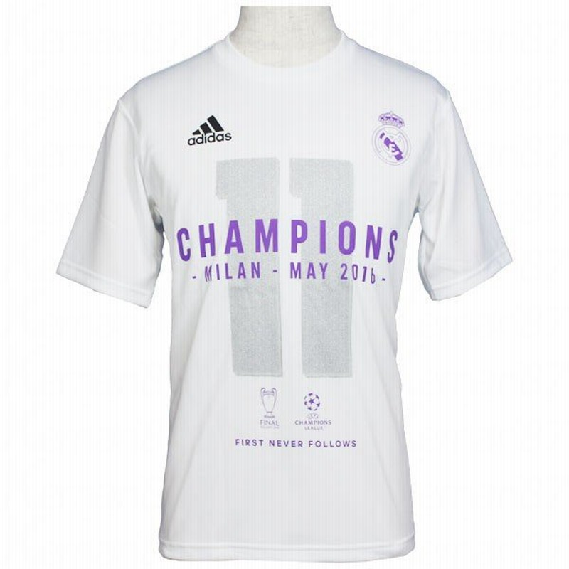 レアルマドリッド Ucl チャンピオン Tシャツ コングラッツ Adidas アディダス クラブチームレプリカウェアーcvk39 Bi4970 通販 Lineポイント最大0 5 Get Lineショッピング