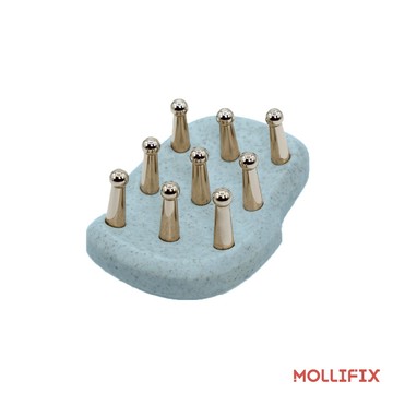 【IMPHY】多功能弧線頭皮按摩器|水藍|芋頭紫|深層頭皮按摩|環保材質|服貼頭部曲線|頭部按摩器|頭皮撥筋|深層舒緩