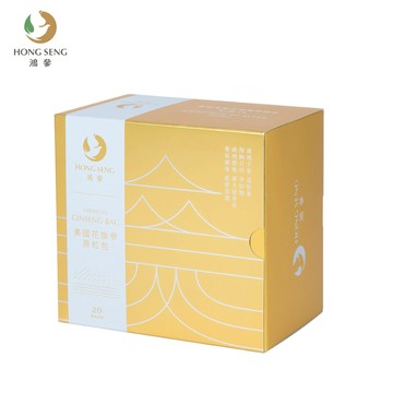 ⚡單盒特惠75折⚡【鴻參】美國花旗參原粒包(20包/盒)