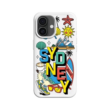 iPhone 16 SolidX 白 - City Collection 城市系列 - 雪梨