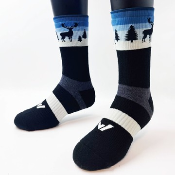 【森林之鹿羊毛襪】✨極致速乾美麗諾羊毛襪-單雙 | M/L/XL