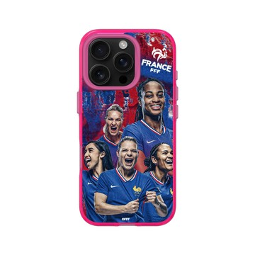 iPhone 16 Pro Clear 粉漾桃 - FFF - France National team - Women