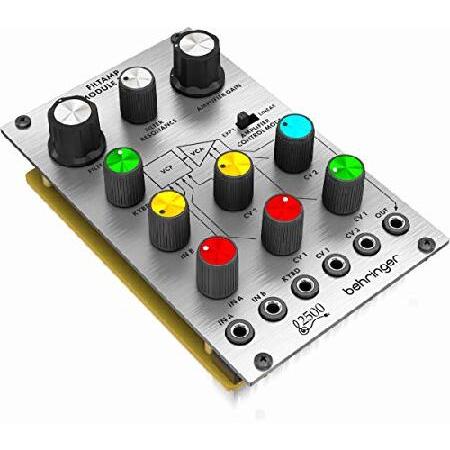 Behringer アナログシンセサイザー ユーロラックモジュール ユーロラック対応 アナログVCA 24dBローパスフィルターモジュール 2500シリーズ FILT AMP MODULE 100