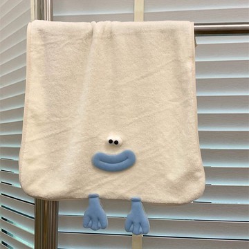 臺灣出貨🔥可愛ins毛巾柔軟珊瑚絨吸水速幹不掉毛家用情侶學生宿舍洗臉面巾手機殼