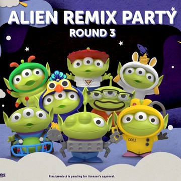 【迪士尼Disney】三眼怪變裝派對 第三回合盲盒(隨機出貨)(拆封不退)【墊腳石】玩具總動員 皮克斯Pixar 盒玩 擺飾