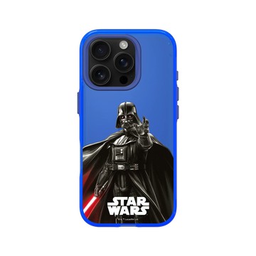 iPhone 16 Pro Clear 激光藍 - 迪士尼-星際大戰 Star Wars - 星際大戰 - 達斯・維達原力窒息
