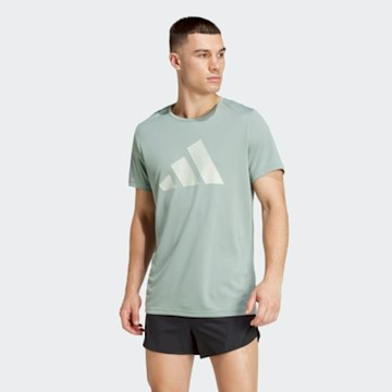 Adidas Run It Tee JD2324 男 T恤 運動上衣 休閒短袖 跑步 吸濕排汗 綠 亞版